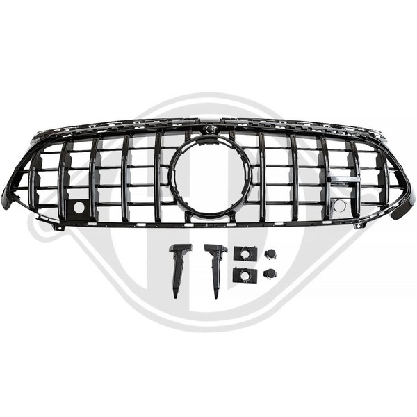 KüHlergrill KüHlergitter Schwarz FüR Mercedes-Benz A-Klasse W177-image