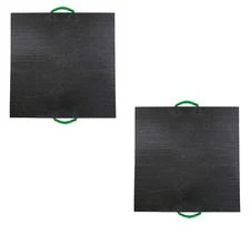 2PK 36"x36"x2" Thick Outrigger Pad for RV w/Handle on Both Sidefor Crane