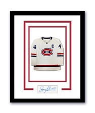 Jean Beliveau Autograph Signed 11x14 Framed Photo Montreal Canadiens Hockey ACOA