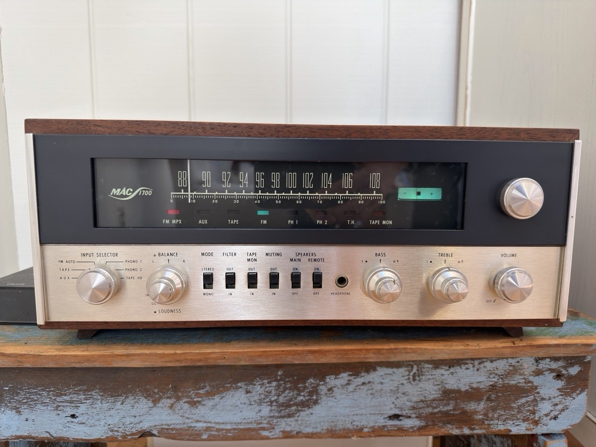 McIntosh MAC 1700 Stereo Receiver for sale online | eBay