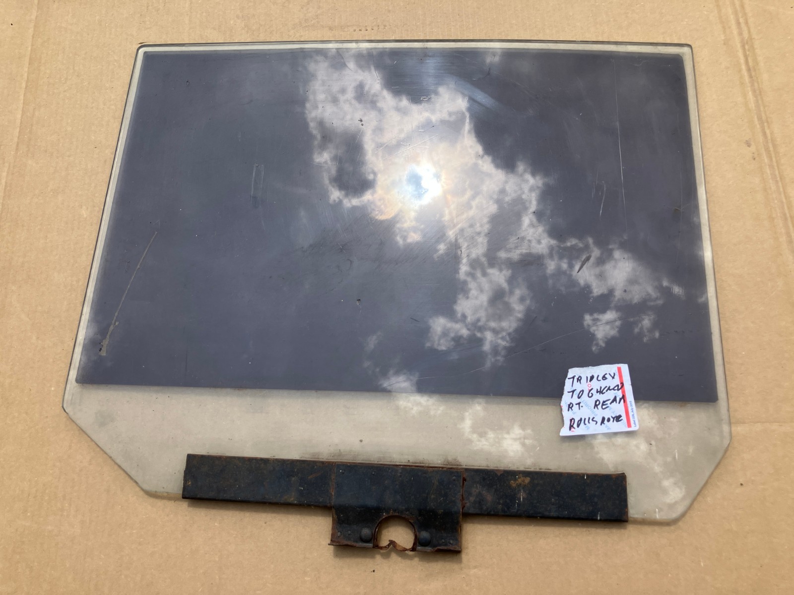 Rolls Royce  Shadow Bentley T1 Right rear Window Drop Glass