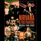 NIRVANA & FOO FIGHTERS New Sealed Ltd Ed 2026 LIVE CONCERTS 8 CD BOXSET Last 1!