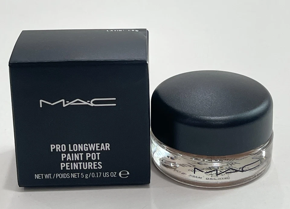 Mac Pro Longwear Paint Pot Layin' Low .17 oz / 5 g NIB - Image 2 of 4