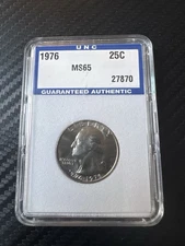 1976 Washington Quarter Bicentennial 1776-1976 Drum Design – Nice Uncirculated