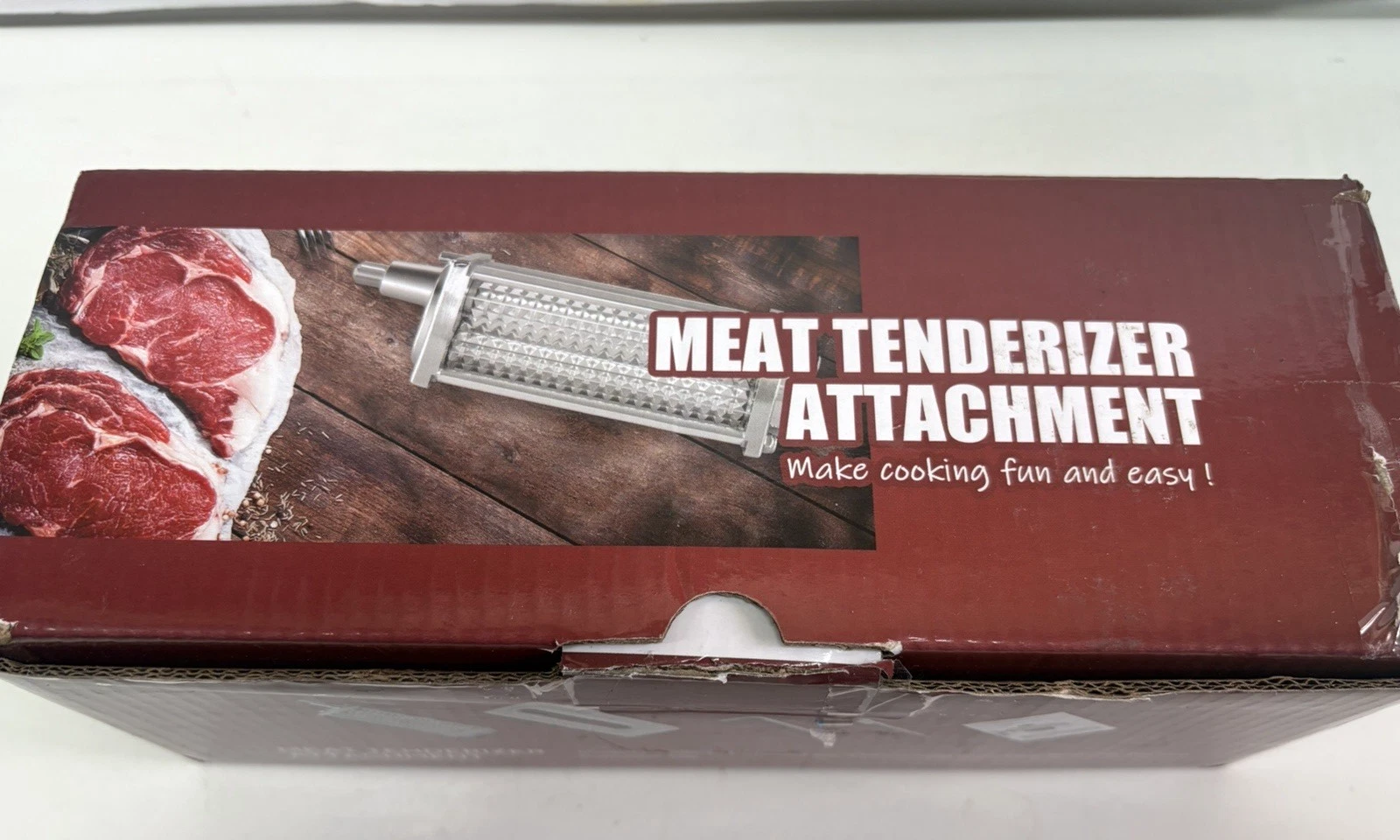 Meat Tenderizer Attachment Compatible With All KitchenAid Stand Mixers NEW Open