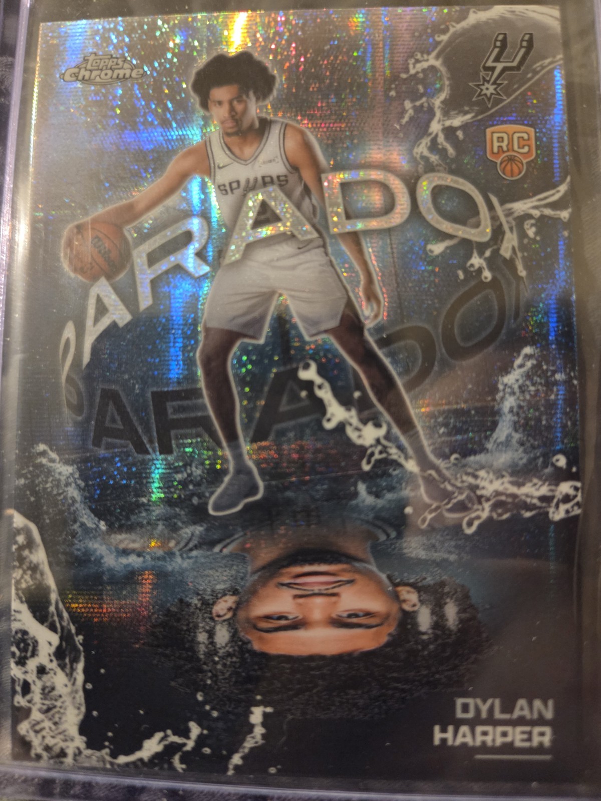 2025 Topps Chrome Basketball Dylan Harper Paradox SSP!