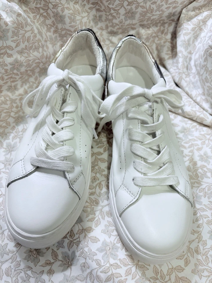 Tenis Kurt Geiger para mujer London Laney Eagle brillantes multi/blancos talla 6/37 Foto 3 de 4