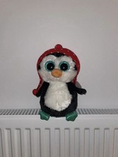‘freeze’ beanie boo christmas penguin teddy