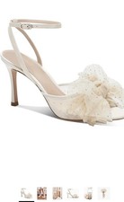 Bow Toe- Peep Toe Sling Back Heel