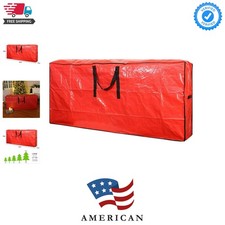 Christmas Tree Storage Bag - Fits Up to 9 ft Holiday Xmas Disassembled Trees ...