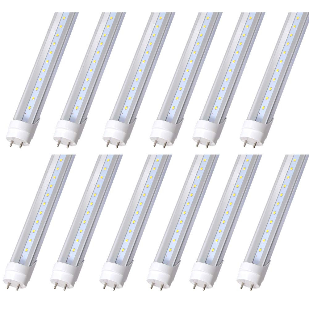 4FT LED Tube Light T8 T10 T12 32W 4160LM 5000K Daylight White 60W Equivalent