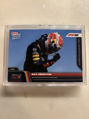 Max Verstappen – Max Verstappen - 2025 Formula 1® Topps NOW® - Card 37 - PR: 2389