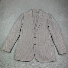 J.Crew Ludlow Blazer 42L Unstructured Somelos Woven in Portugal Gingham Check