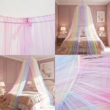 Princess Bed Canopy For Girls Dome Hanging Bed Net Tent Crib Mesh Mosquito Net