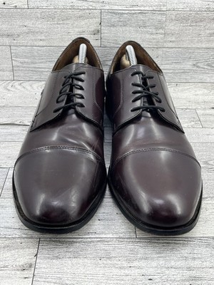 Florsheim Burgundy dress shoes size 10.5 Florsheim Sorrento Burgundy Lux Cap Toe Balmoral Oxford  main image 4