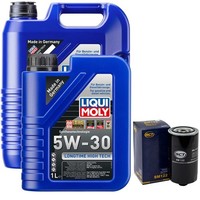 MotoröL Set High Tech 5W-30 Liqui Moly 6 Liter + ÖLfilter FüR Vw Transporter Iv