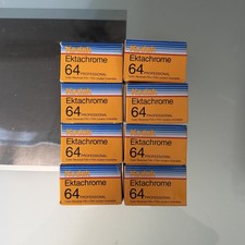 Lot of 8 Kodak Ektachrome 64 Professional Color Slide Film 35mm Expired 11/1999