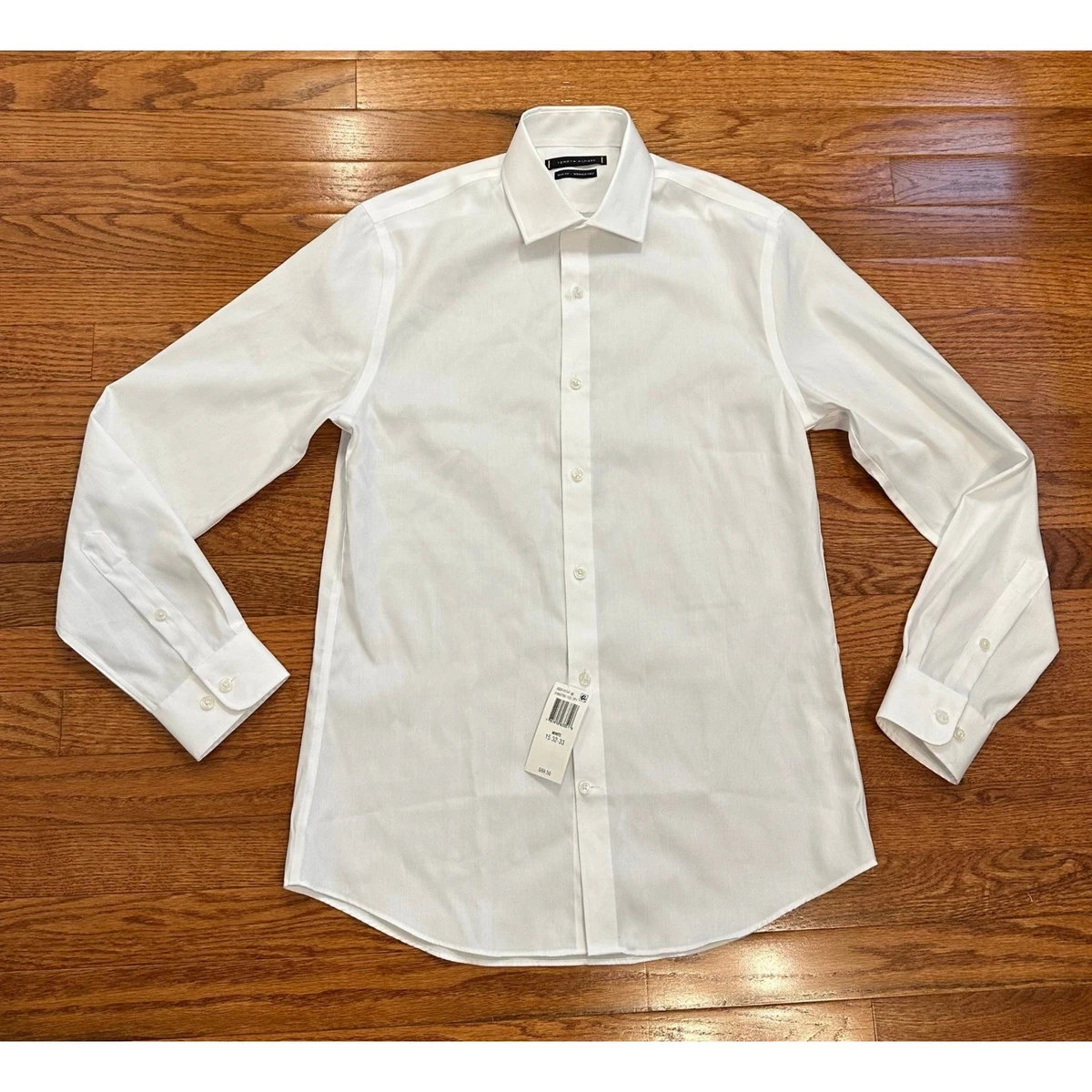 Tommy Hilfiger Slim Solid Dress Shirts for Men for sale | eBay