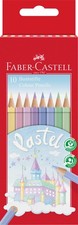 Faber Castell Colour pencils pastel hexagonal 10 box 1 count Pack of 1 