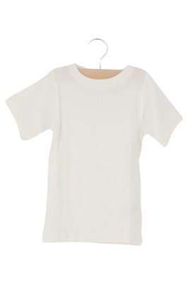 ME TOO Kinder T-Shirt Gr. 86 Weiß Basic Baumwolle Kurzarm