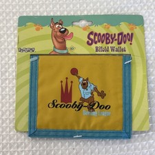 SCOOBY DOO Bowling League Billfold Nylon Wallet Cartoon Network Brand New