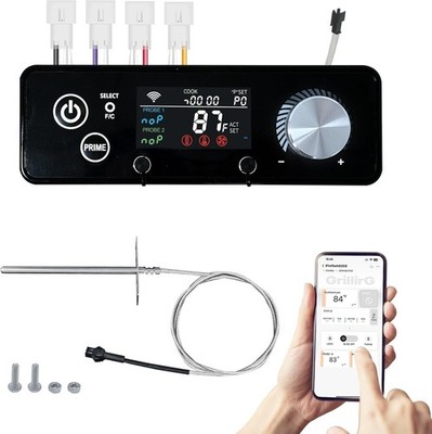 WiFi PID Pellet Grill Controller Replacement for Pit Boss 440-1600,Navigator,Spo