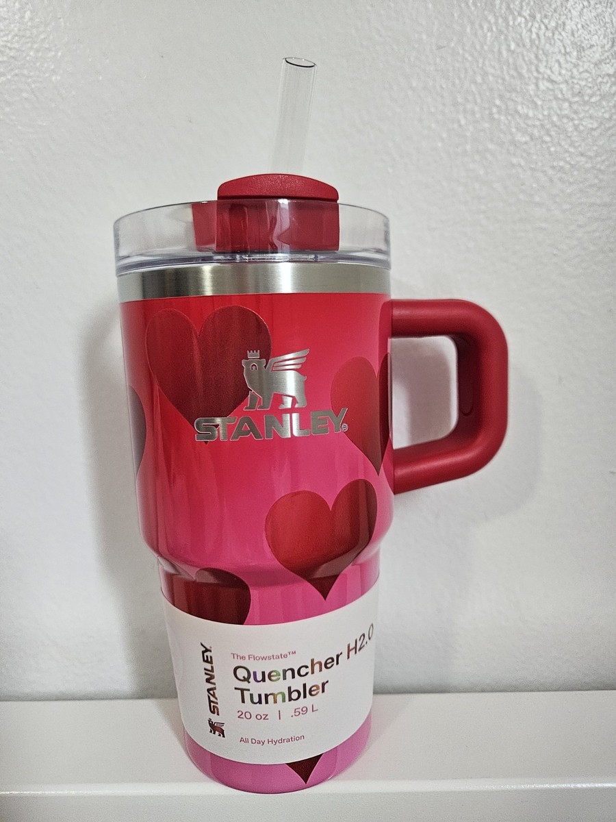Stanley X Target 20oz Tumbler Rouge Heart Gradient | eBay