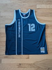MENS MITCHELL & NESS NBA ALTERNATE JERSEY THUNDER 2015 STEVEN ADAMS Size 5XL NWT