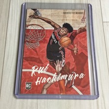 Rui Hachimura Rookie Card Panini Chronicles #141 2023 NBA Basketball Used