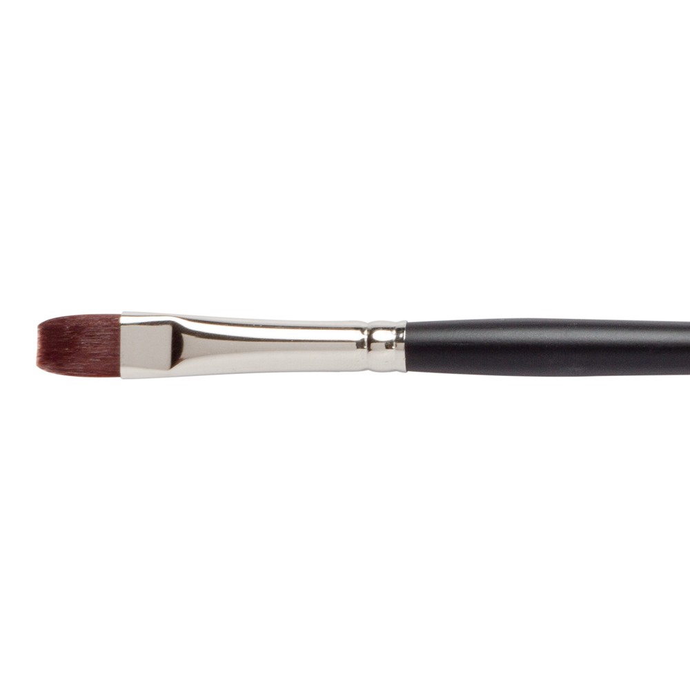 Jackson's : Shinku : Red Synthetic Bristle Hair Brush : Bright : No.4