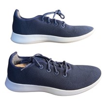Allbirds Wool Runner Marine Blue Running Shoes Mens Size 14 2
