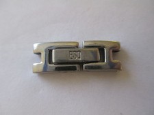 ESQUIRE Acciaio Inox 7mm Ripiegabile Orologio Fibbia