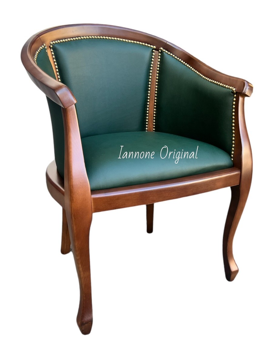 Poltrona Pozzetto WeHome Dada - Imbottita In Tessuto O Eco Pelle, Con Piedini Antiscivolo, Arancione