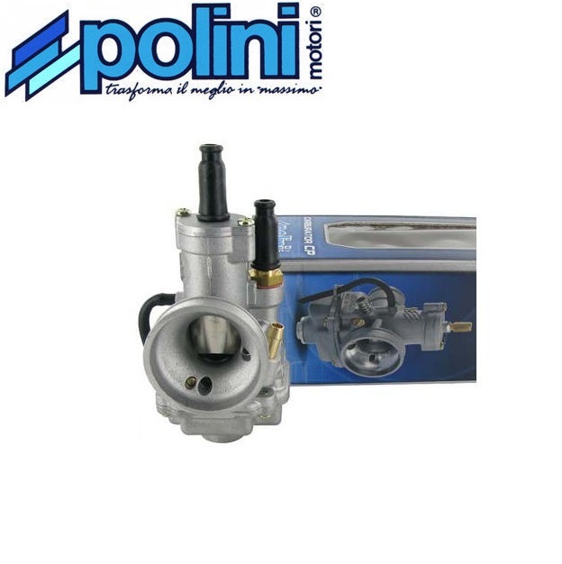 Carburateur POLINI CP 15 souple pour stopper les fuites d'essence et les trous d'air