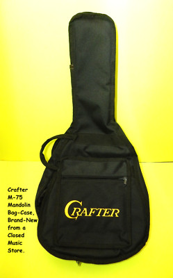 Mandolin Case Gig Bag,  CRAFTER brand M75 series NEW from Closed Music Store
