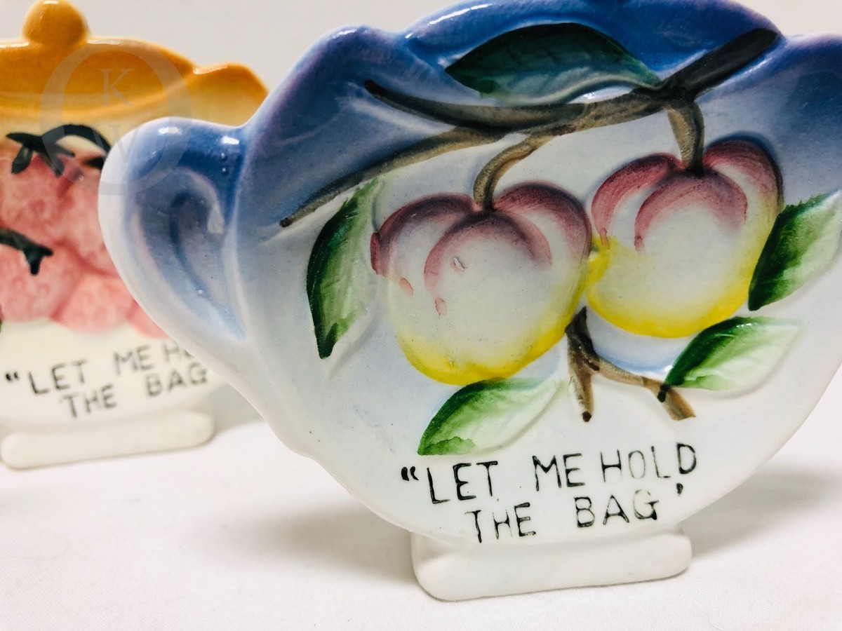おちゃ213 Set of 4*Vintage*Made in Japan*Tea Bag Holders*19013G S94 | eBay