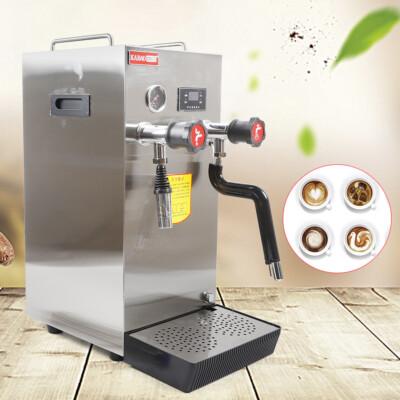 8L Commercial Milk Frother Steamer Full-Automatic Boiling Water Frothing Machine