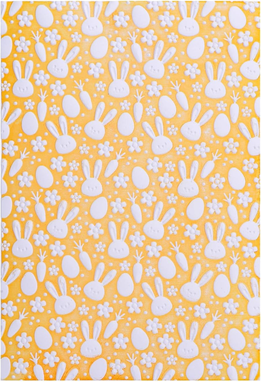 3D Embossing Folder Bunny Rabbits Easter Plastic Embossing Texture Fades Folders