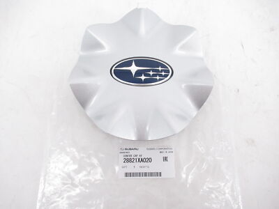 Genuine OEM Subaru 28821XA020 Silver Center Hub Cap Wheel Cover 2006-14 Tribeca