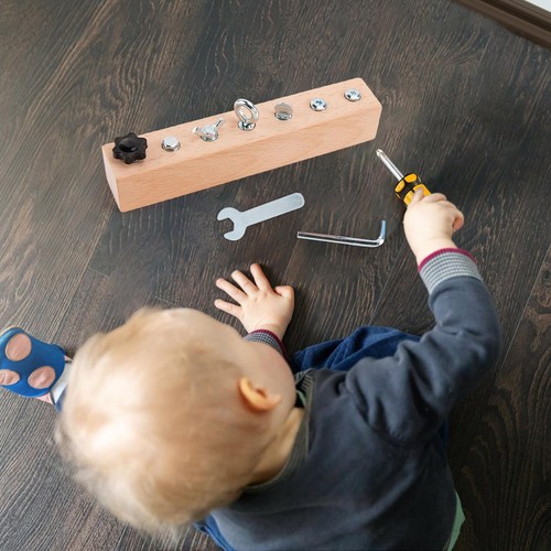 Screwdriver Board Set for Kids Sensory Preschool Learning Toys Fine Motor useful