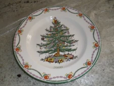 2000 SPODE CHRISTMAS TREE PLATE 7.5"
