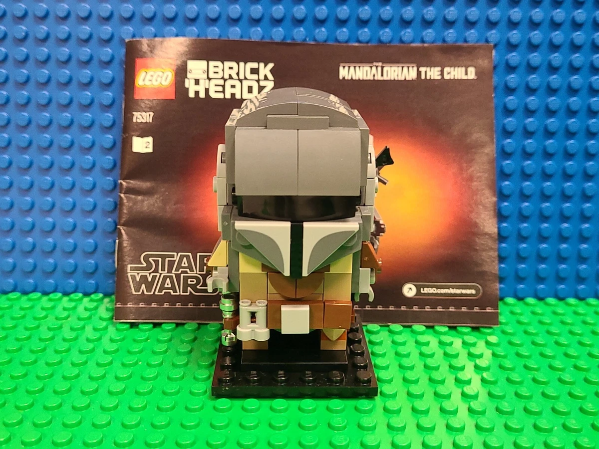LEGO 75317 Brickheadz Mandalorian Din Djarin Minifigure CMF Lot