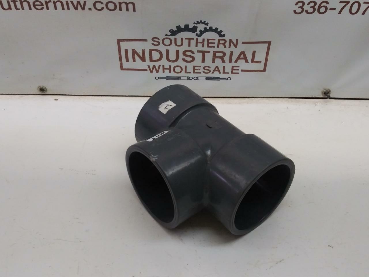 PVC Pipe Supply 4" Schedule 80 PVC Tee Socket, 801040 eBay