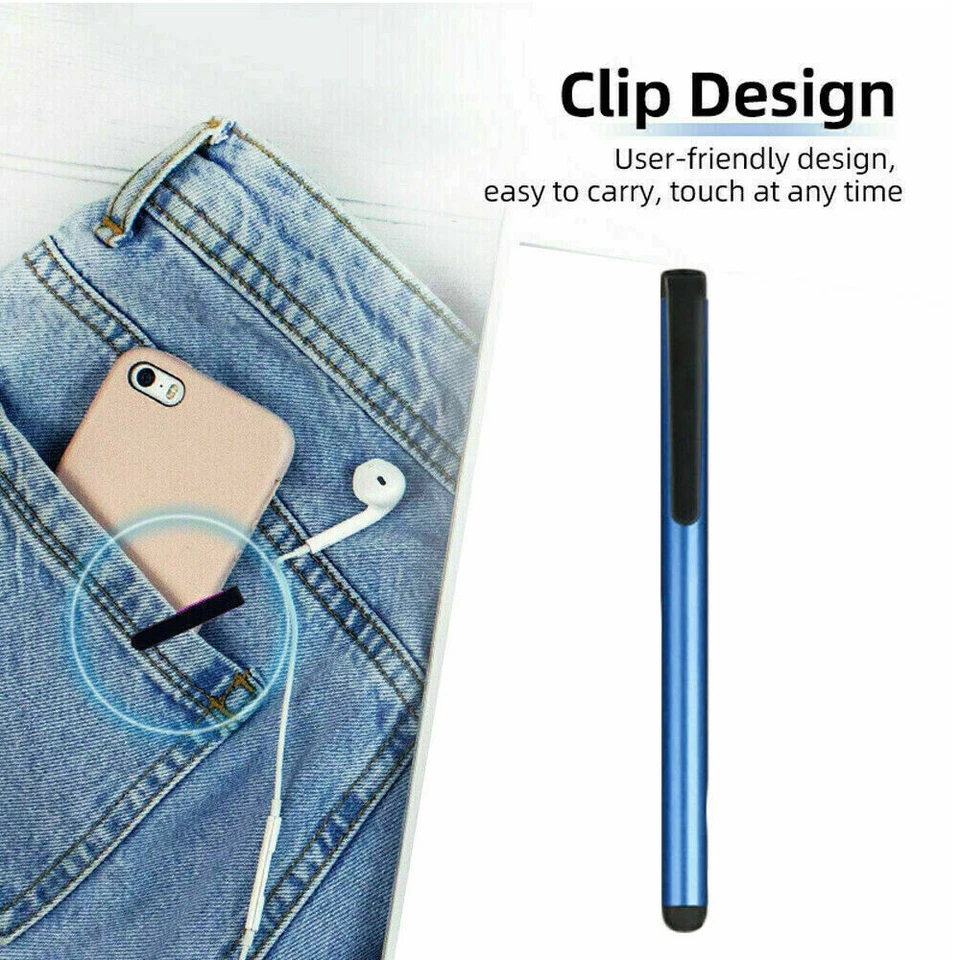 50PCS Capacitive Touch Screen Stylus Pen Universal F iPhone iPad Samsung Tablet - Image 3 of 4