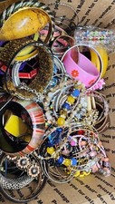Huge Jewelry Lot 5  Lbs Bracelets Wear Repair Resell 5.12.5