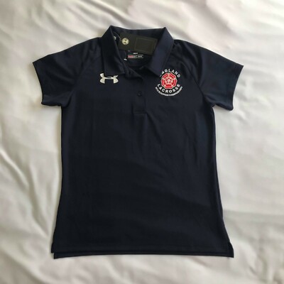 Under Armour Heat Gear England Lacrosse Damen-Poloshirt   neu mit Etikett   2015 Europa