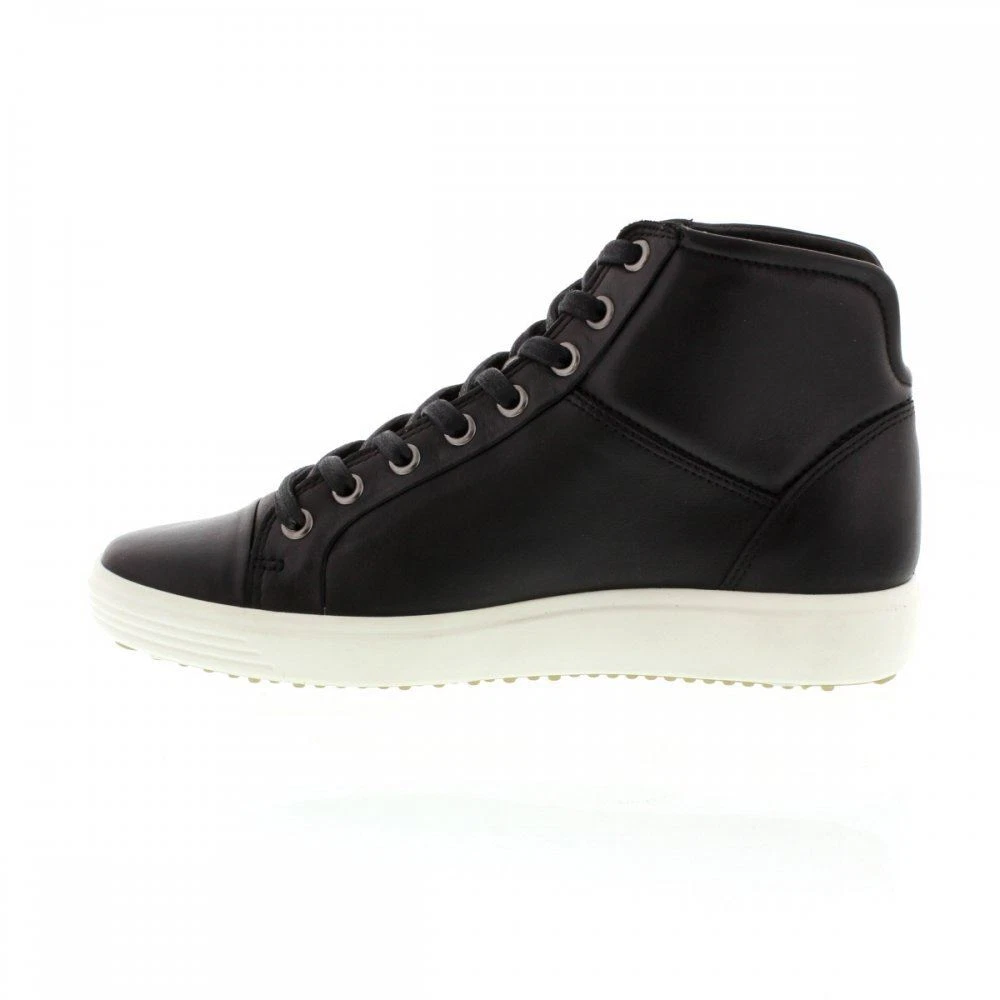 Ecco Womens Trainers Soft 7 430023 Hi top Sneakers Casual Leather