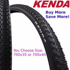 Kenda K1083A Happy Medium 700x 35 or 700x40 Tire CX Bike HardPack Gravel Hybrid