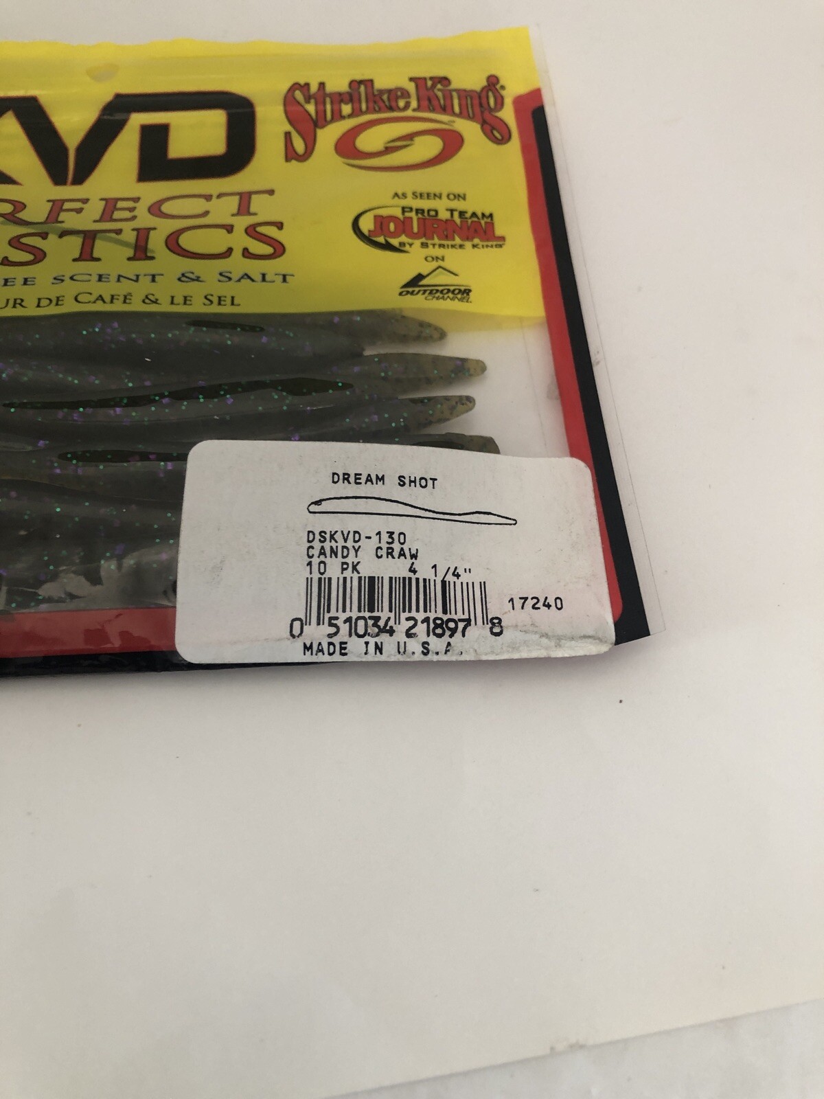 NEW STRIKE KING Perfect Plastics KVD Dream Shot (4 1/4") SHIPS N 24HRS - Image 11