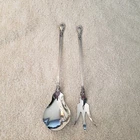 CHANTILLY by GORHAM sterling silver 2 piece LETTUCE SET no monogram 9.5"